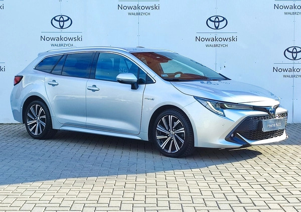 Toyota Corolla cena 118900 przebieg: 58165, rok produkcji 2021 z Wałbrzych małe 277